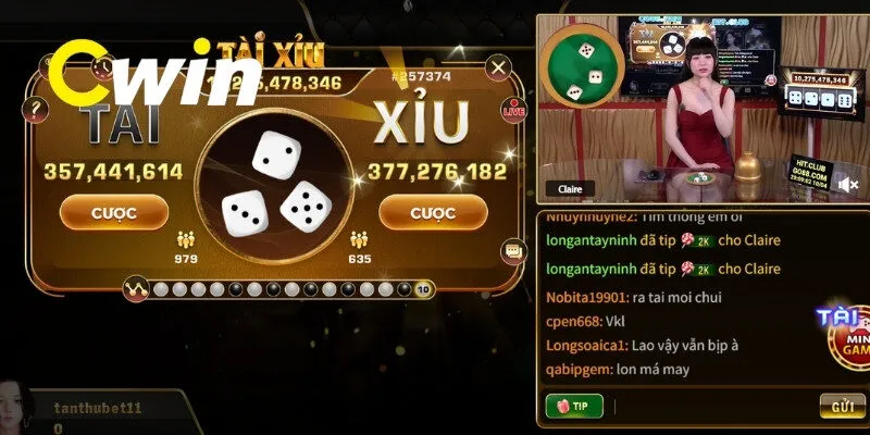 Tài Xỉu Cwin 3 Cách đặt cược tài xỉu giúp tăng tỷ lệ chiến thắng