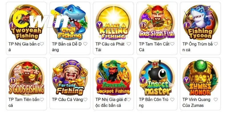 Bắn Cá Cwin 1 Cwin cung cấp không gian bắn cá giải trí đỉnh cao