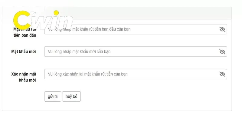Rút Tiền Cwin 1 Điều kiện khi thực hiện rút tiền tại hệ thống cwin